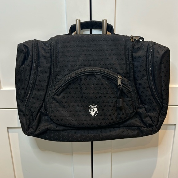 HEYS Ecotex Toiletry Black Travel Bag Unisex - Picture 16 of 17